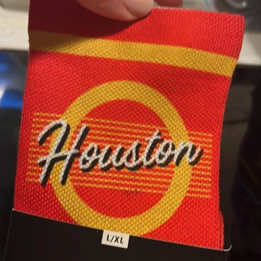 Rock ‘Em Houston EST 1837 socks